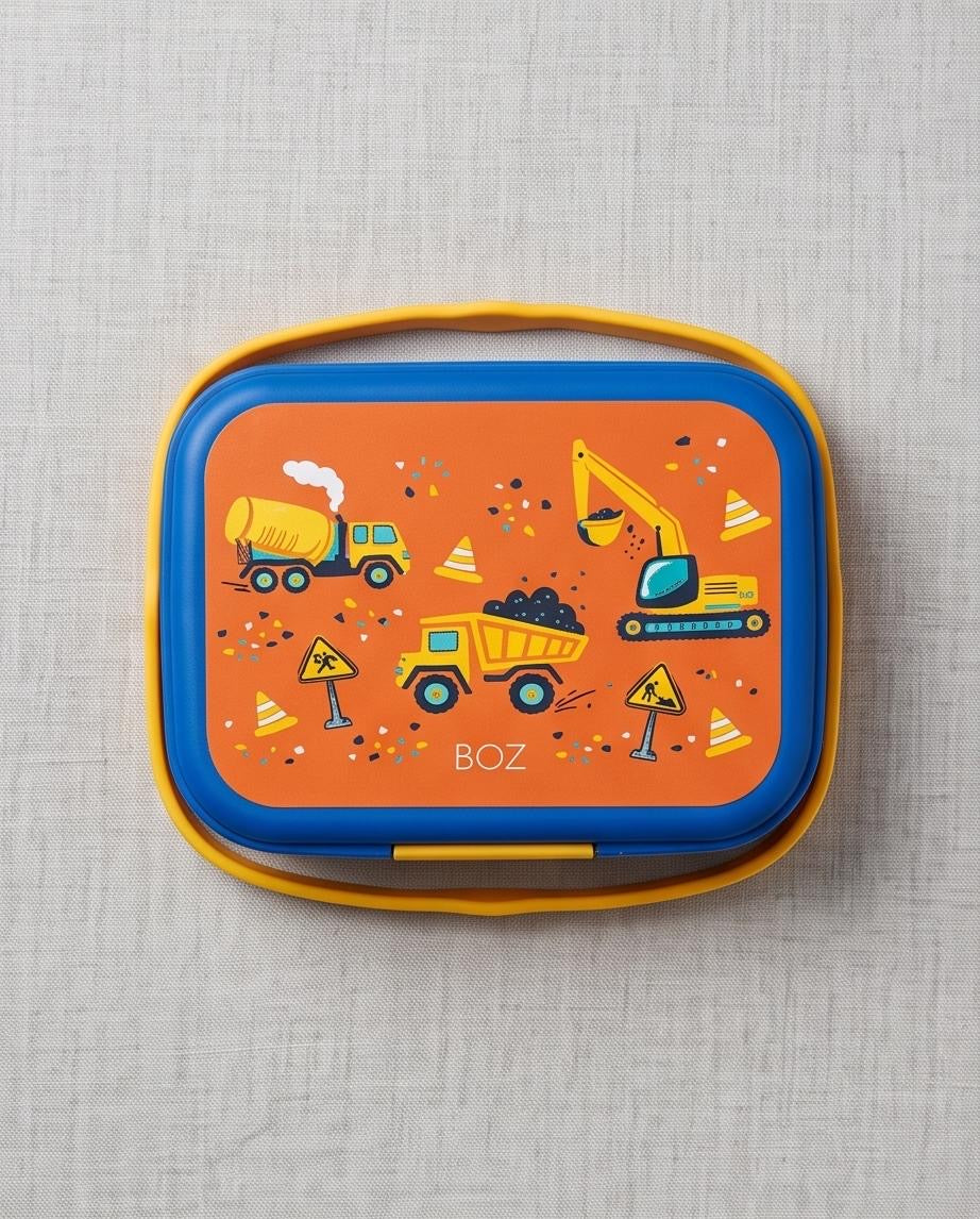 BOZ Caja Bento para Niños, 4 Compartimentos