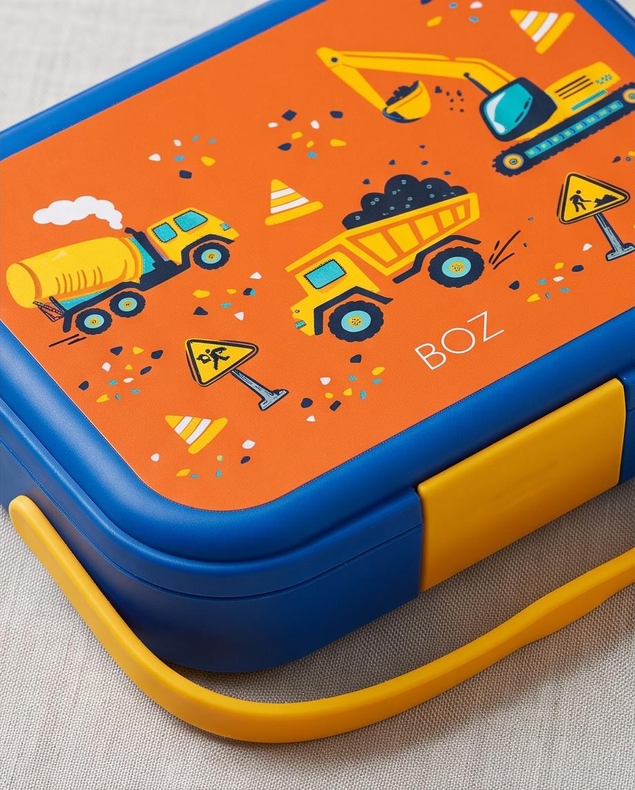 BOZ Caja Bento para Niños, 4 Compartimentos