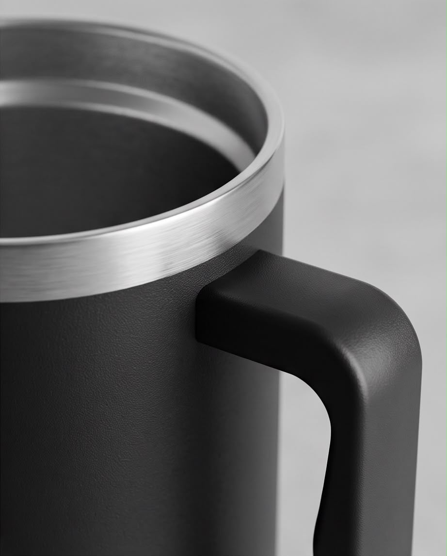 Vaso térmico negro BOZ (1,2 L)