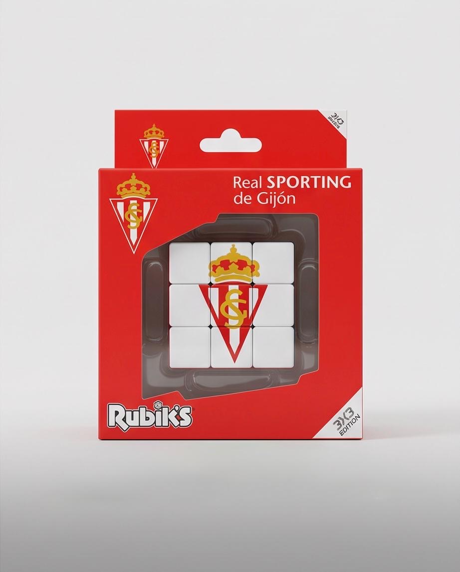 Cubo Rubik Real Sporting de Gijón