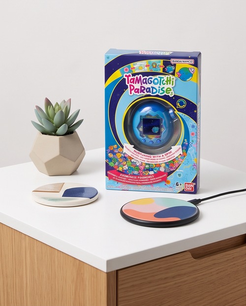 Bandai, Tamagotchi Sky Paradise Mascota Virtual, Azul
