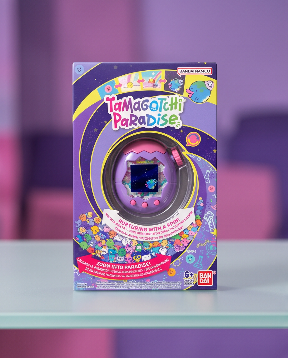 Bandai, Tamagotchi Sky Paradise Mascota Virtual, Purple