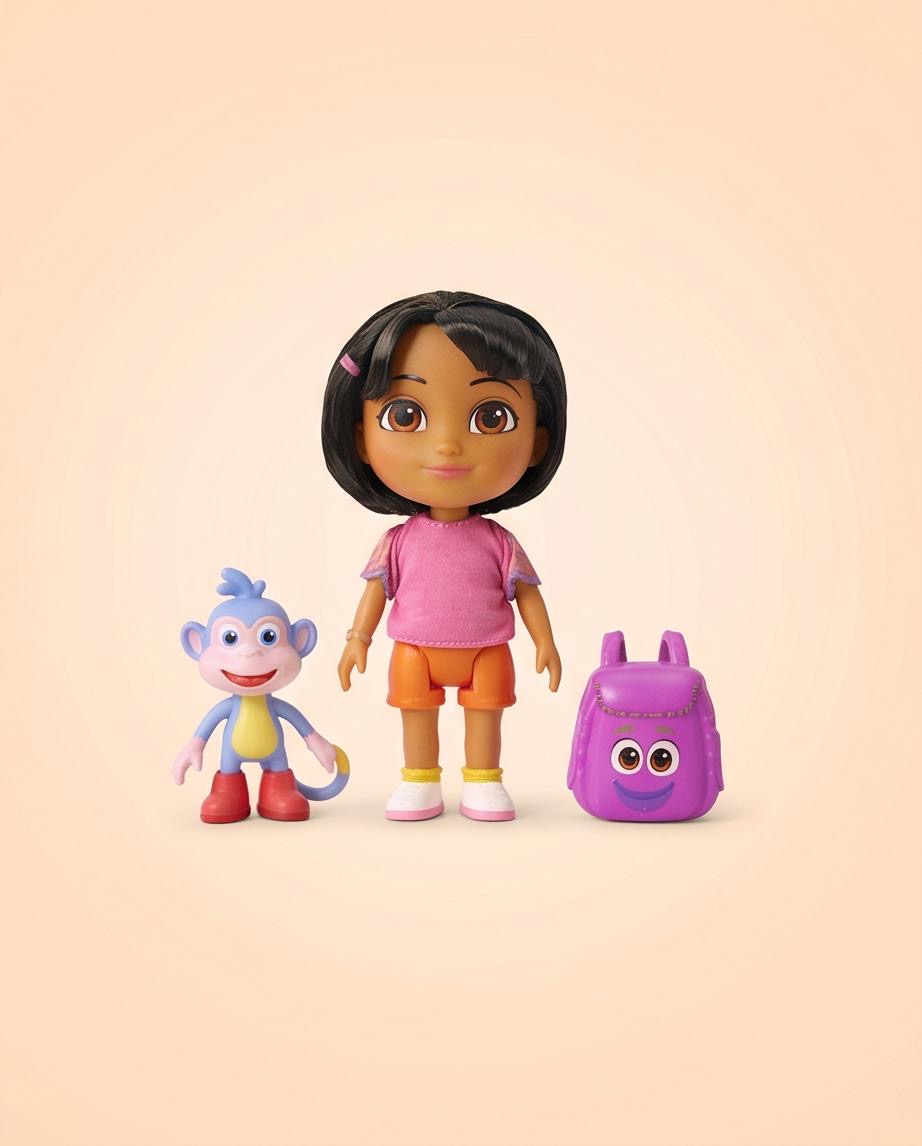 Muñeca Dora Exploradora y sus amigos
